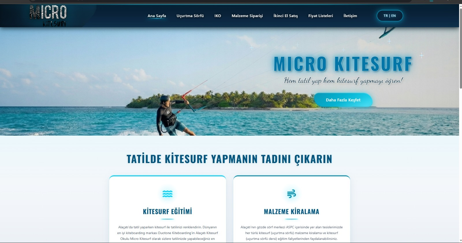 Micro Kitesurf